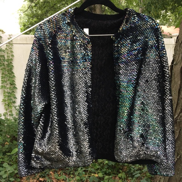 Handmade sequin jacket - Picture 1 of 3